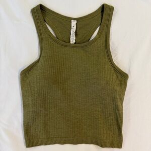 LULULEMON Ebb to Street Cropped Racerback Tank Top